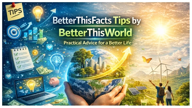 BetterThisFacts Tips by BetterThisWorld: A Practical Guide to Smarter Living and Personal Growth BetterThisFacts Tips by BetterThisWorld